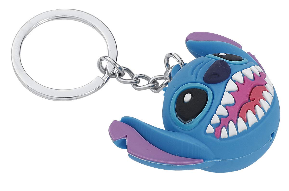 Amazon.com: Disney 85787 Stitch Deluxe Icon Ball Key Ring