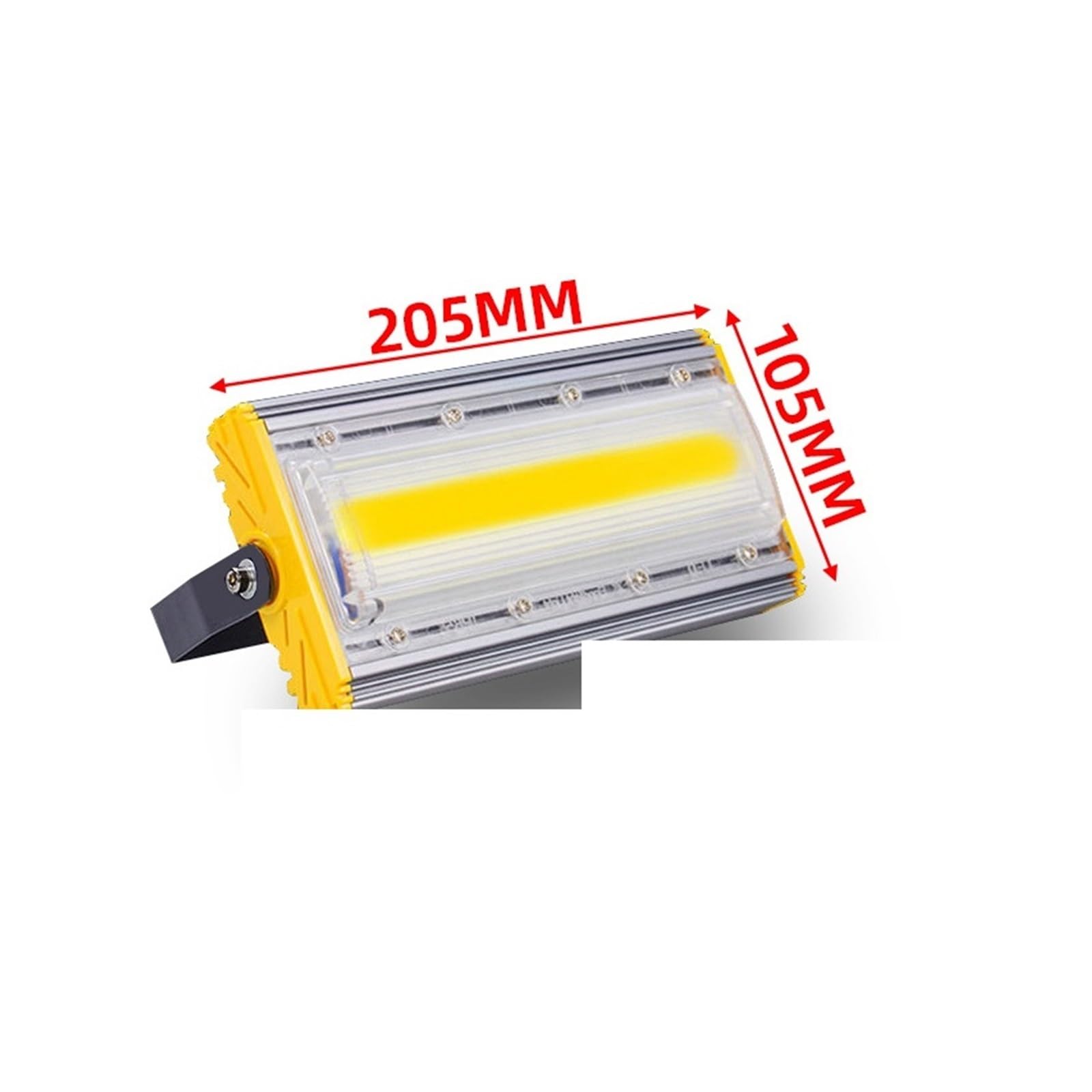 Lampy bezpieczeństwa 2 Szt. IP65 Wodoodporne Światło Halogenowe LED 50W Reflektor Zewnętrzny Reflektory Ścienne, Oświetla Większy Obszar do ogrodu(White light)