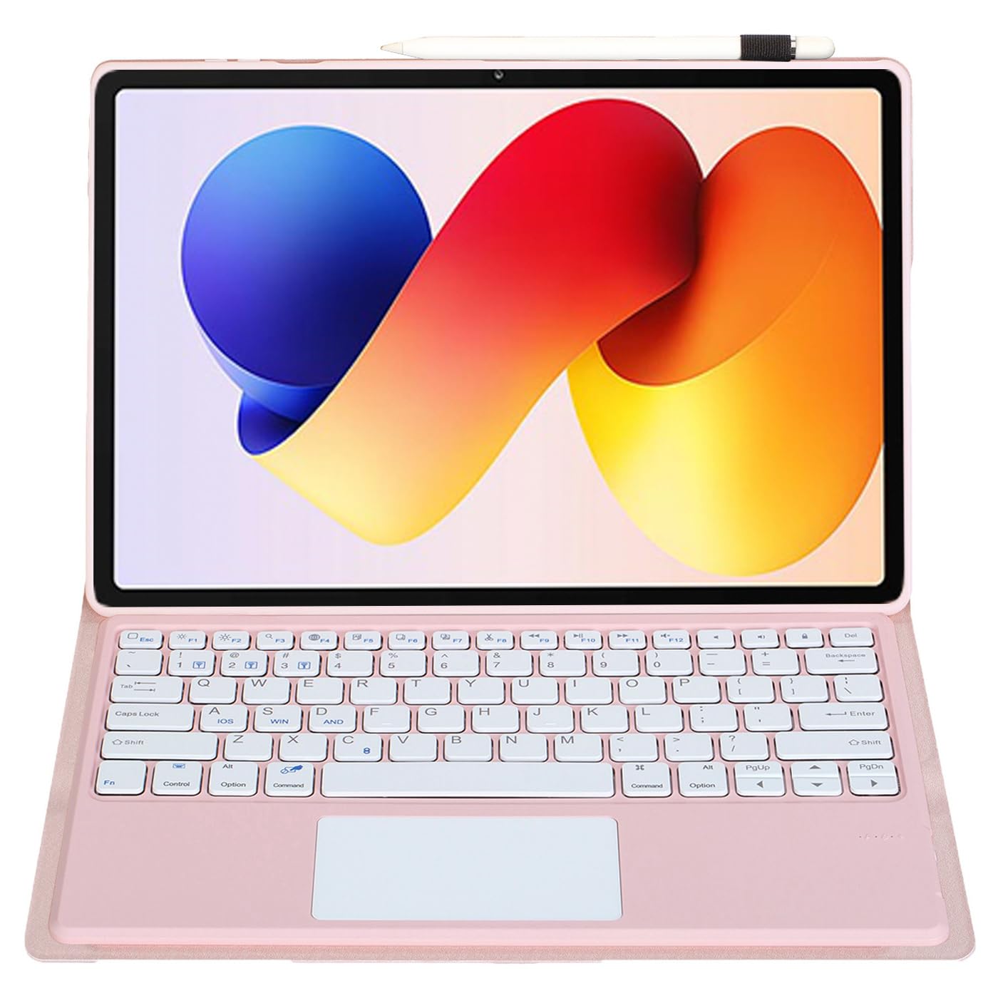 Amazon.co.jp: Wireless Bluetooth Keyboard Cover for Redmi Pad 2