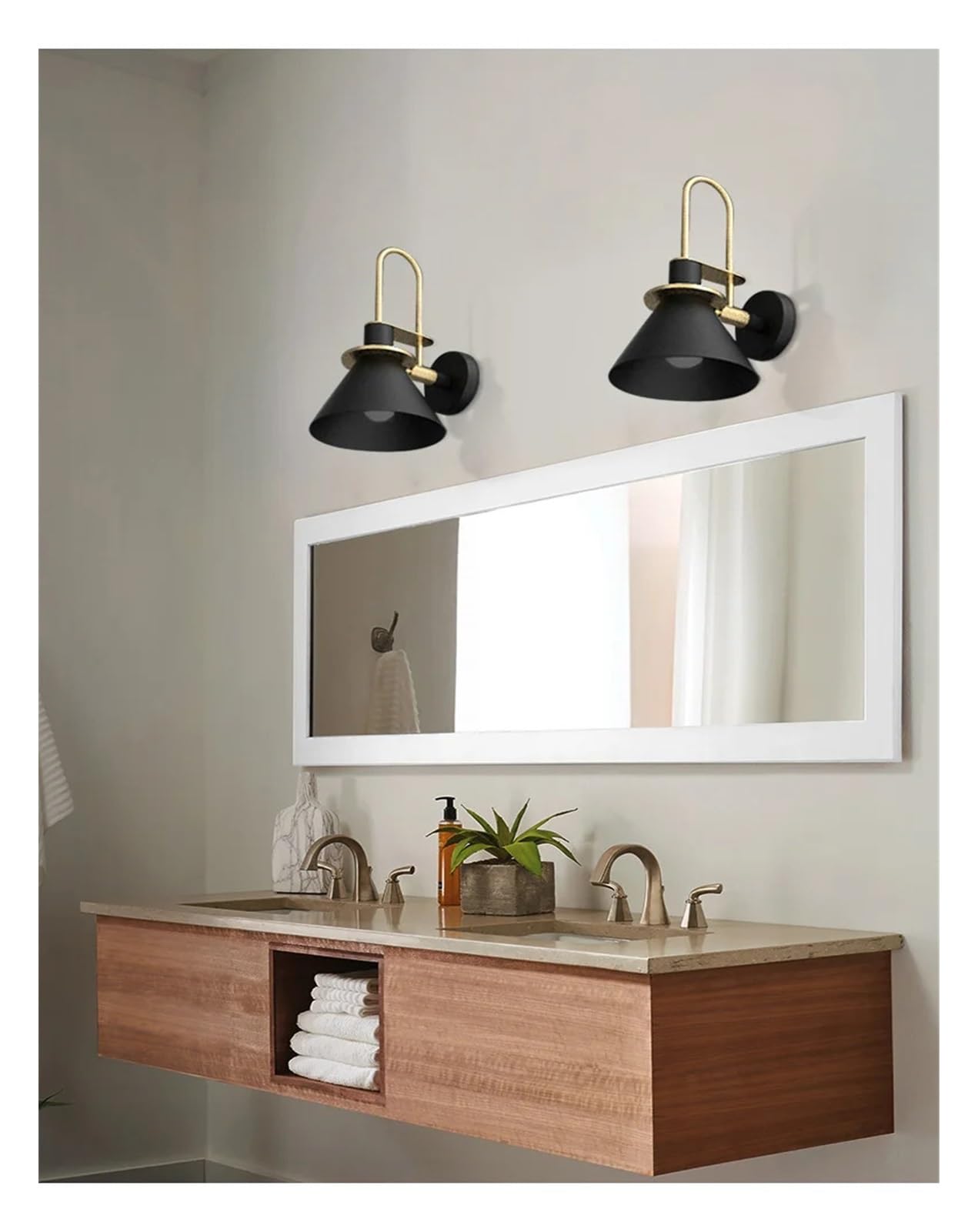 Lampade da Parete per Camera da Letto, lampade industriali E27 in Ferro per Soggiorno, Camera da Letto, Illuminazione nordica da Comodino, apparecchi per Il Bagno, specchi, luci AE