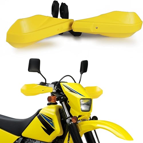Miniatura 1 de Protectores de mano contra rozaduras, para motocicleta, todoterreno, motocross, bicicleta de montaña, Amarillo