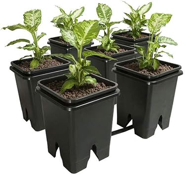 Active Aqua Grow Flow 2.0 Expansion Kit w/six 5 gal Square Pots - Thumbnail 4