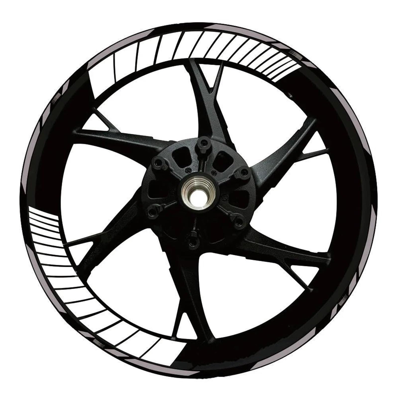 Wheel Stickers Motorcycle Wheel Reflective Decal for for Ninja 650 400 for Versys 17″ Stripe Tape Sticker Rim Stickers Hub Decals Rim Reflective Decal