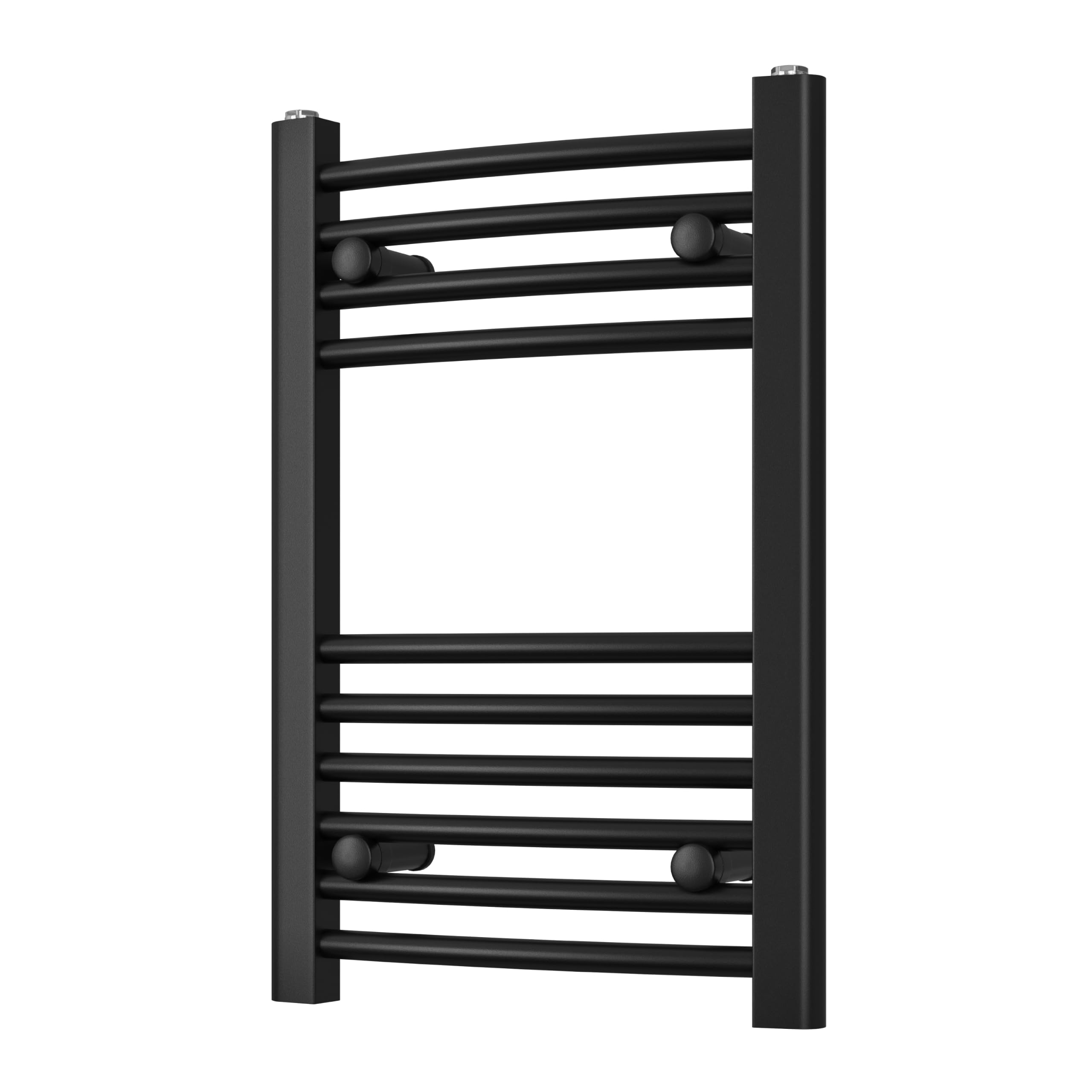 UK Radiators Modern Curved Heated Towel Rail Radiator - Bathroom Warmer
