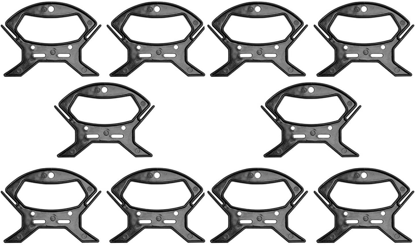10 Pack Plastic Cord Organizer Wrap for Audio Cables