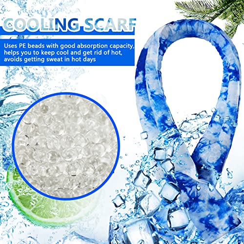 Image of Geyoga Cooling Neck Wraps Cooling Scarf Wrap Bandanas for Summer Women Men Walking Riding Outdoor