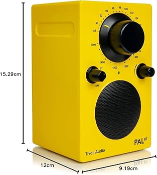 Tivoli Audio PAL BT イエロー PAL BT (Clearance) – Tivoli Audio