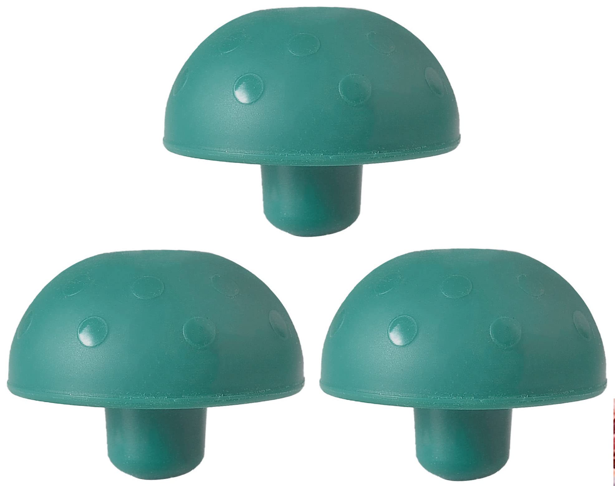 Juego de 3 corchos de Silicona para Botellas, Tapones para Botellas, corchos sellados, corchos de Silicona, Protector de champán.Batería de Cocina