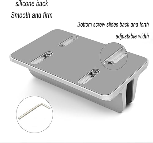 Miniatura 3 de JYSWDZ Soporte vertical para laptop soporte de aluminio de escritorio soporte de escritorio con ranura extensible de 14 a 29in con tamaño de base