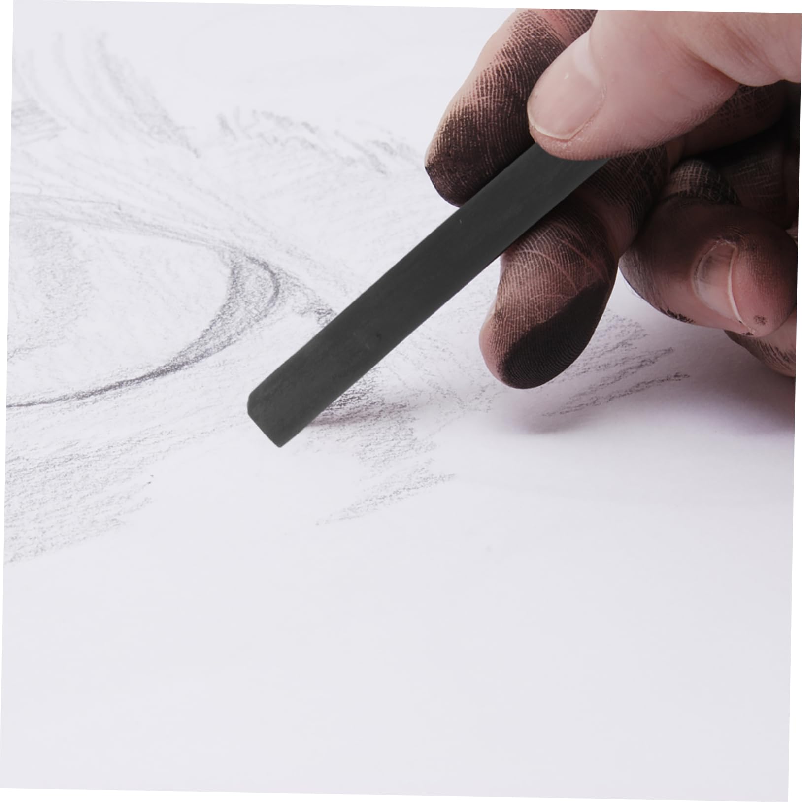 Operitacx 60piezas Lápices De Carboncillo Comprimido Para Dibujo Palos De Carboncillo De Sauce Para Artistas De Dibujo Para Estudiantes y Adultos