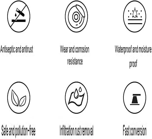 Miniatura 5 de Renovador de óxido, removedor de óxido para metal, agente de conversión de óxido, convertidor de eliminación de óxido, pintura metálica, removedor