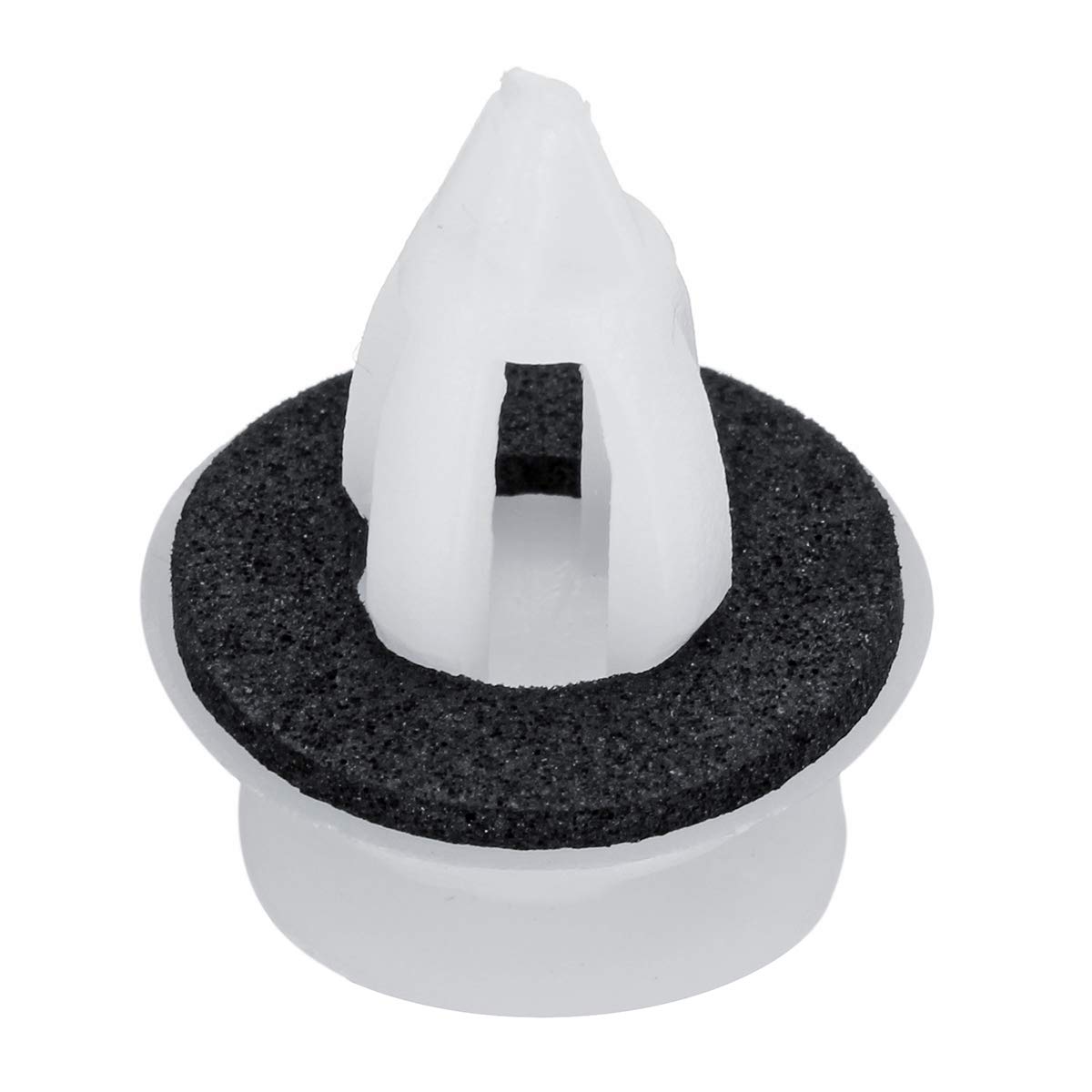 YINETTECH Lot De 50 Clips De Fixation Garniture Porte Voiture 8mm - Réf. 6X0867300A - Blanc - Compatible VW Lupo, Seat Arosa