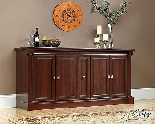 Miniatura 7 de LifeSong Milestones Reloj de pared de cerezo, personalizado con números romanos, funciona con pilas, 12 x 12 x 1.5 pulgadas