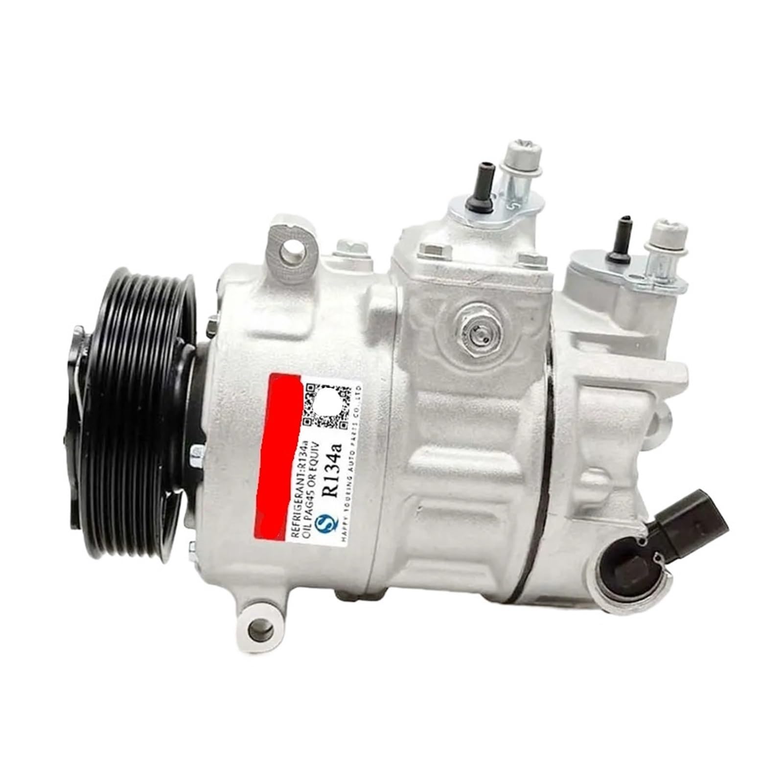 5C0820803G Car AC Compressor, PXE16，Compatible for Vw，Touran Sagitar Passat Jetta Golf 1K0820859F 1K0820859M 1K0820859S，A/C Compressor Assembly