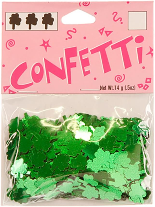 Darice St. Patrick's Day Confetti Pack Shamrocks (1 Pack)