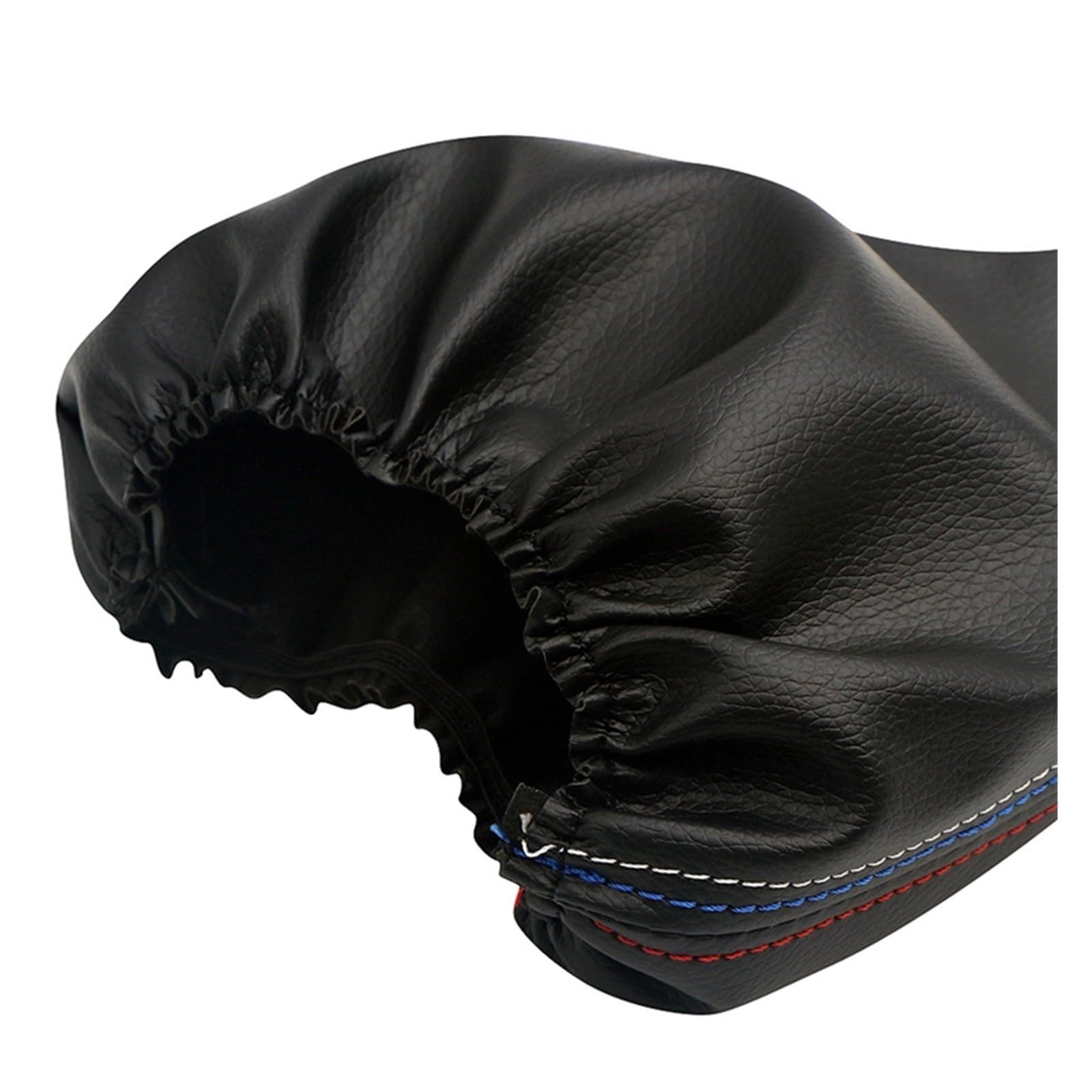 Generico Pomello del cambio da corsa 2 Pz/set Pomello Del Cambio Auto Bastone Freno A Mano In Pelle Ghetta Boot Caso Della Copertura Del Cambio Collare Per La Serie 3 E36 E46 M3 pomello del cambio