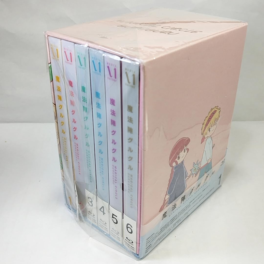 Amazon.co.jp: 4本未開封 魔法陣グルグル 1～6 (Blu-ray Disc) 全6巻  