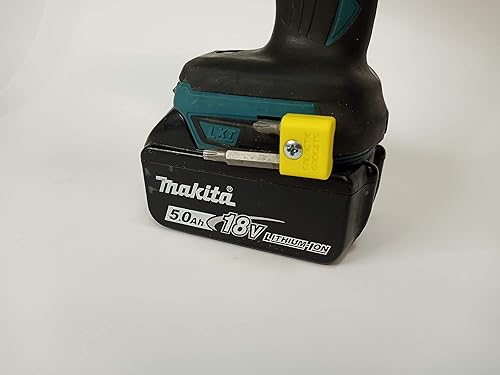 Miniatura 8 de Soporte magnético para brocas MAKITA 18V y Ryobi 18V, controladores, impactos (negro)