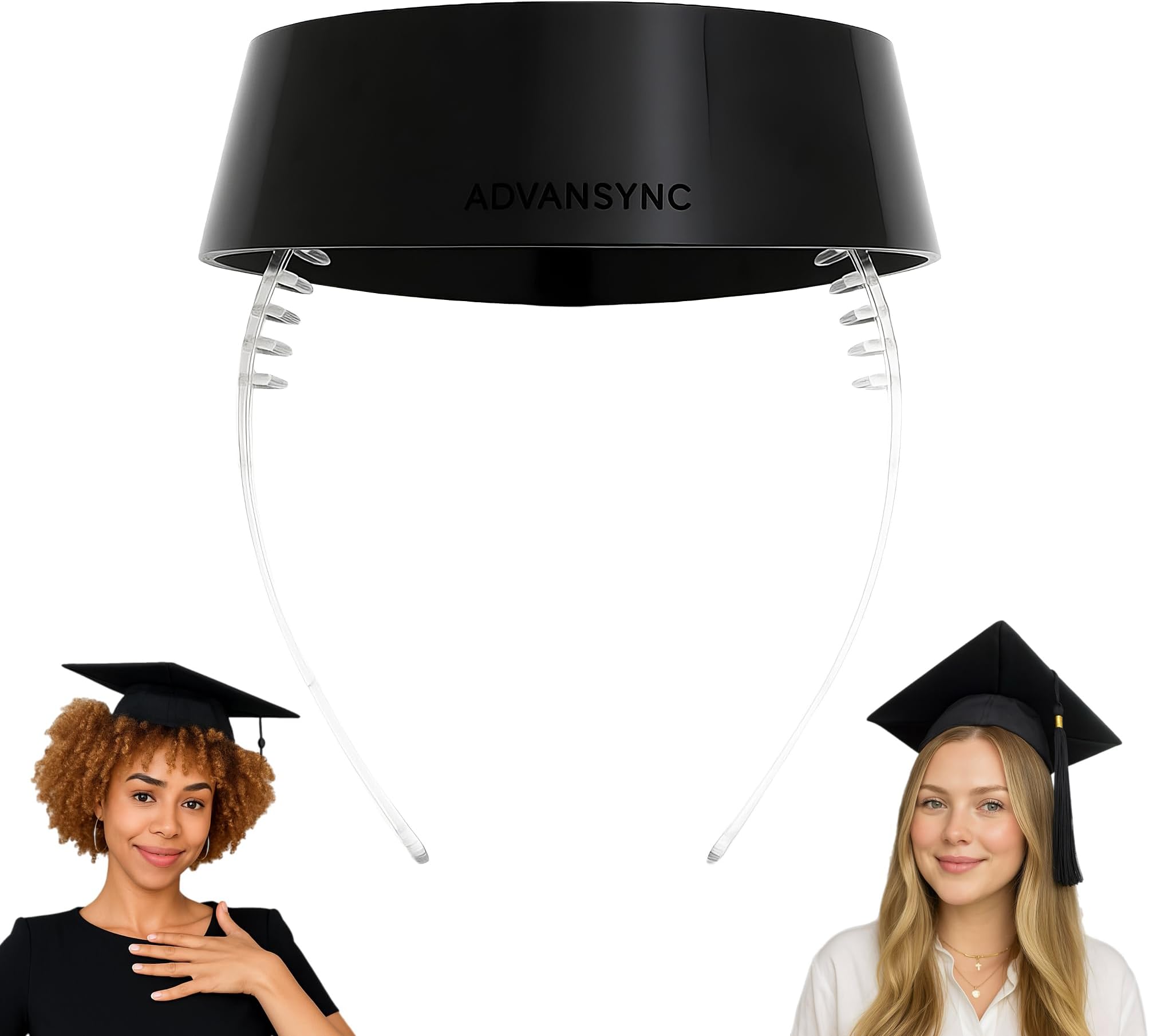 ADVANSYNC Shape and Upgrade Your Graduation Cap with GradCapBand Graduation Cap Headband Insert