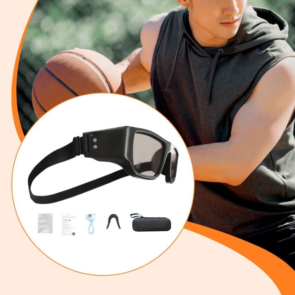 Lunettes Stroboscopiques D'entraînement Visuel, Lunettes Anti-Dribble pour La Course à Pied, Le Baseball et La Boxe