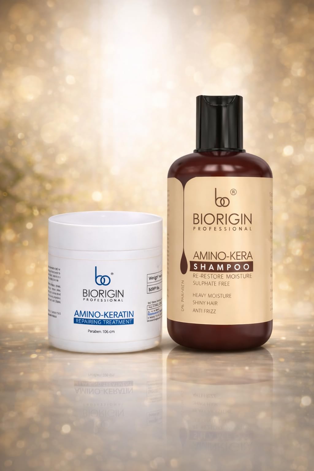 beauty ark Biorigin Re-Restore Shampoo Keratin Shampoo 250ml + Amino Keratin Conditionar 100gm-image-28