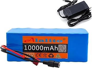 36V 10Ah 10S4P Lithium Battery,500W High Power & 10Ah Capacity Lithium Battery Pack, with BMS And 2A Charger, for Ebike Electric Car Bicycle Motor Scooter