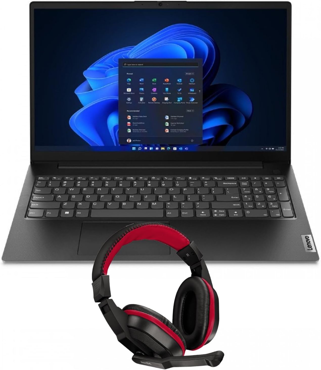 Lenovo Pc Portatile Notebook, Cpu N4500, 8Gb Ram, HD 15,6", SSD - Foto 8