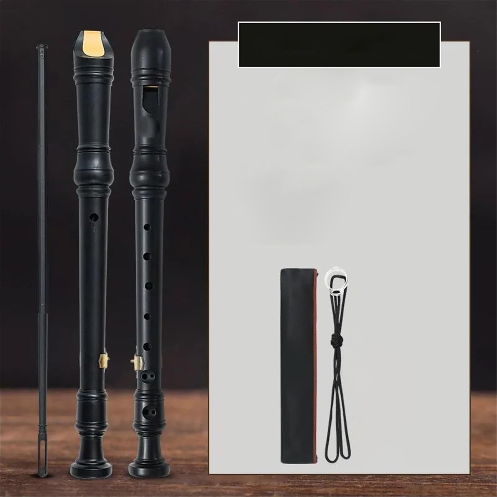 Flûte À Bec Instruments De Musique Flûte À Bec Soprano 8 Trous Doigté Allemand/anglais