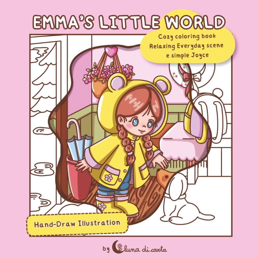 Emma's Little World: A cozy coloring book for relaxing and creative moments