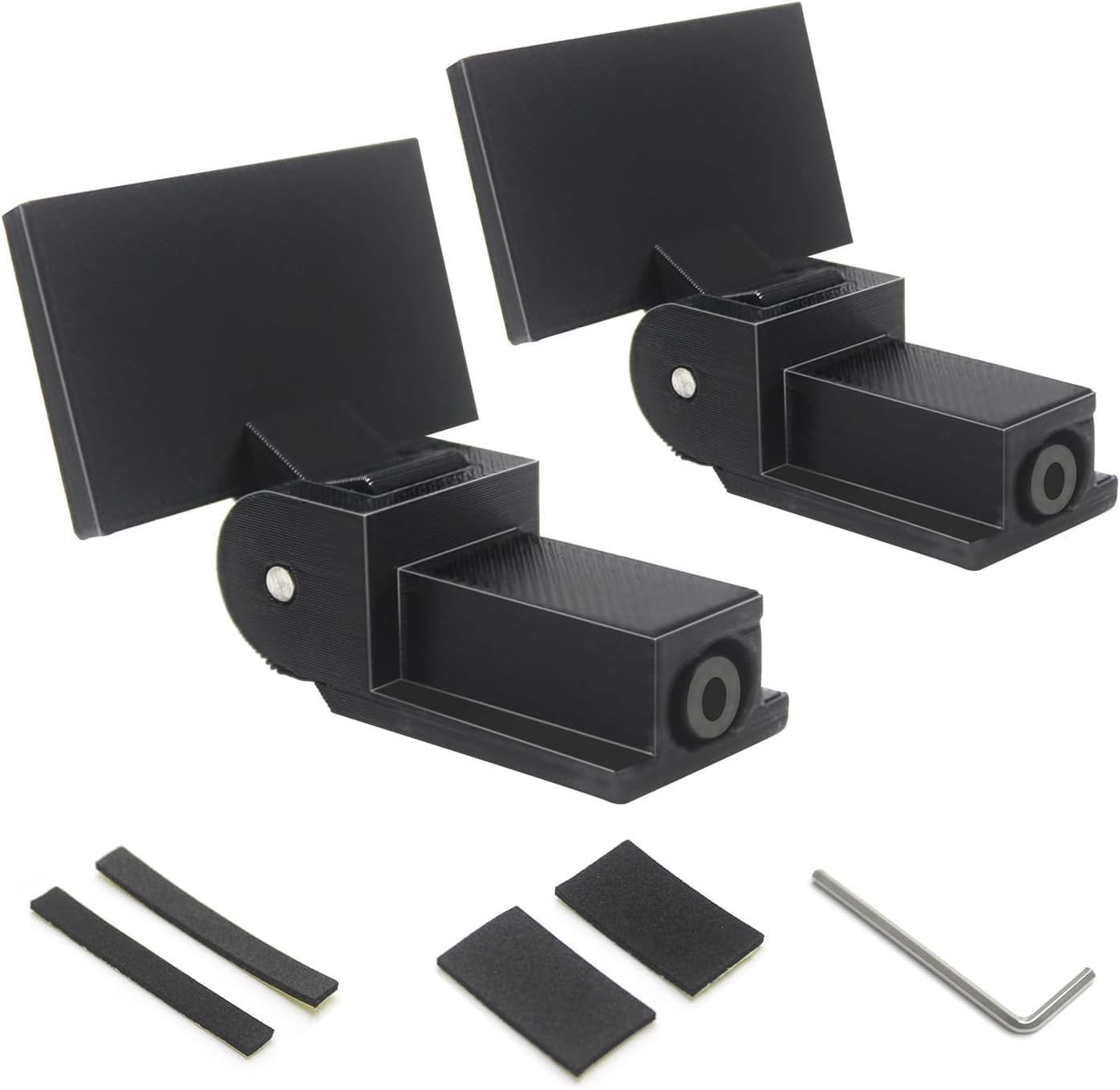 Bisagras de repuesto para cubierta antipolvo para AT-PL120, AT-LP120-USB, AT-LP120XUSB, at-LP3, at-LP5, AT-LP140, apto para tocadiscos Stanton STR8-60, STR8-80, 2 piezas
