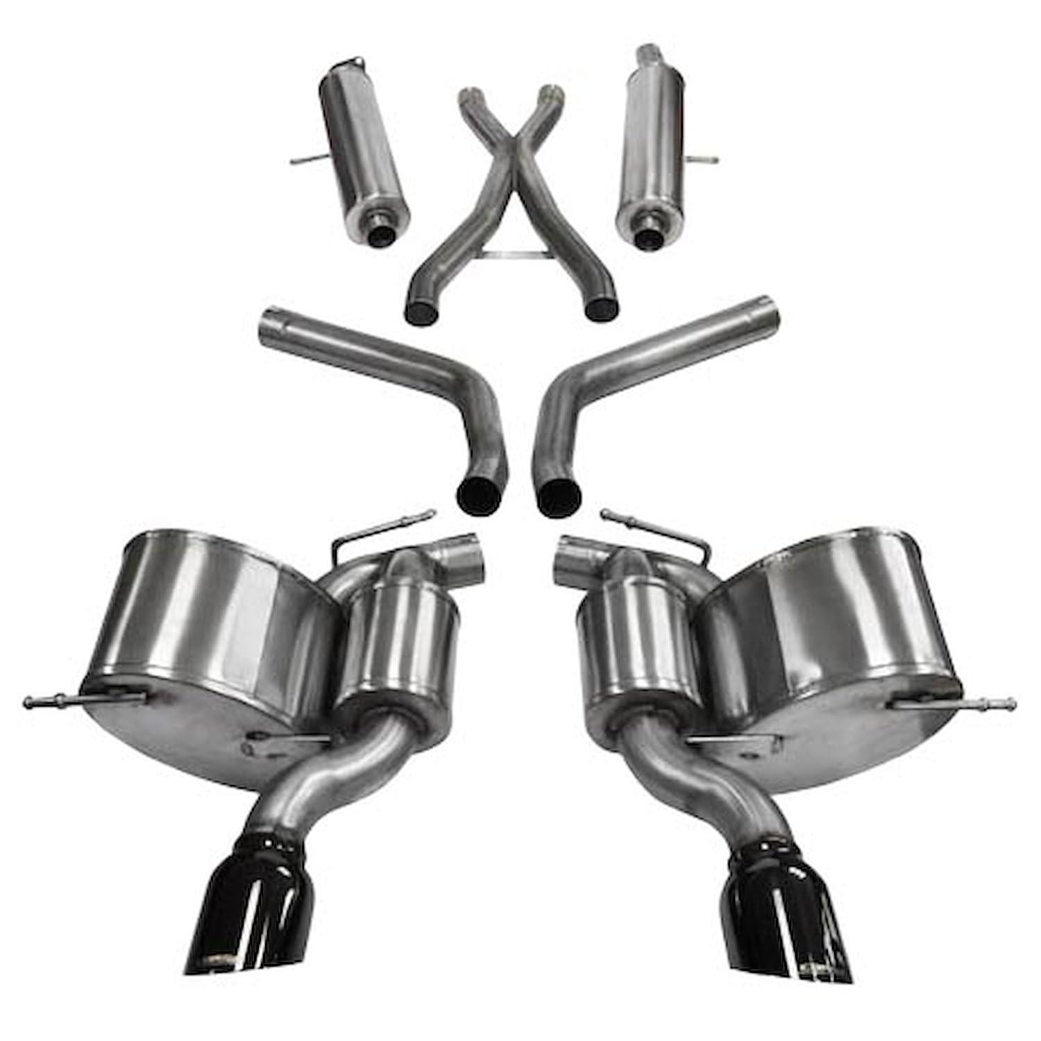 CORSA 14466BLK Cat-Back Exhaust System
