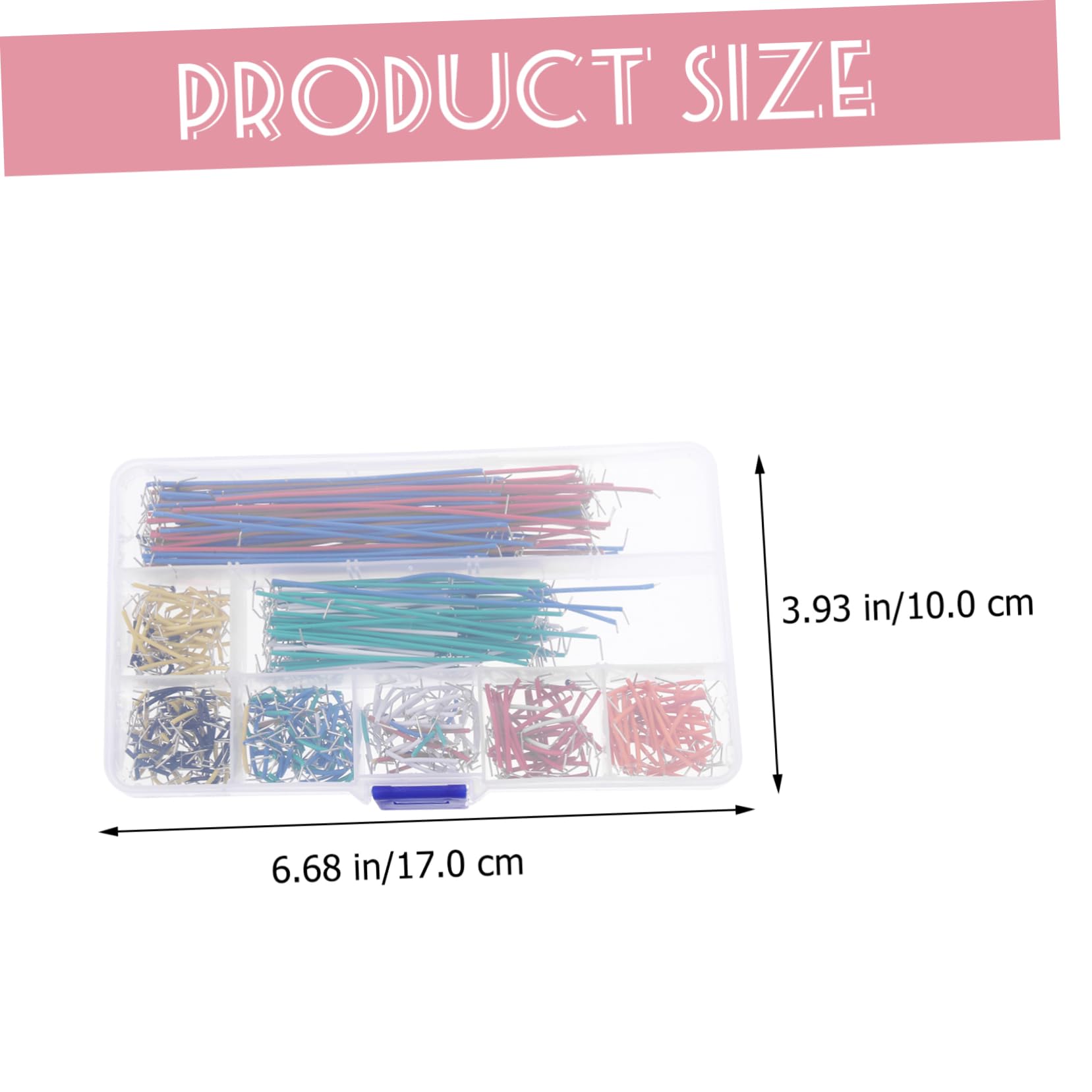 ULTECHNOVO 1680pezzi Kit Di Cavi Jumper Preformati Per Breadboard Con Lunghezze Diverse Per Prototipazione Elettrica e Circuiti Inclusa Scatola Per Conservazione e Organizzazione