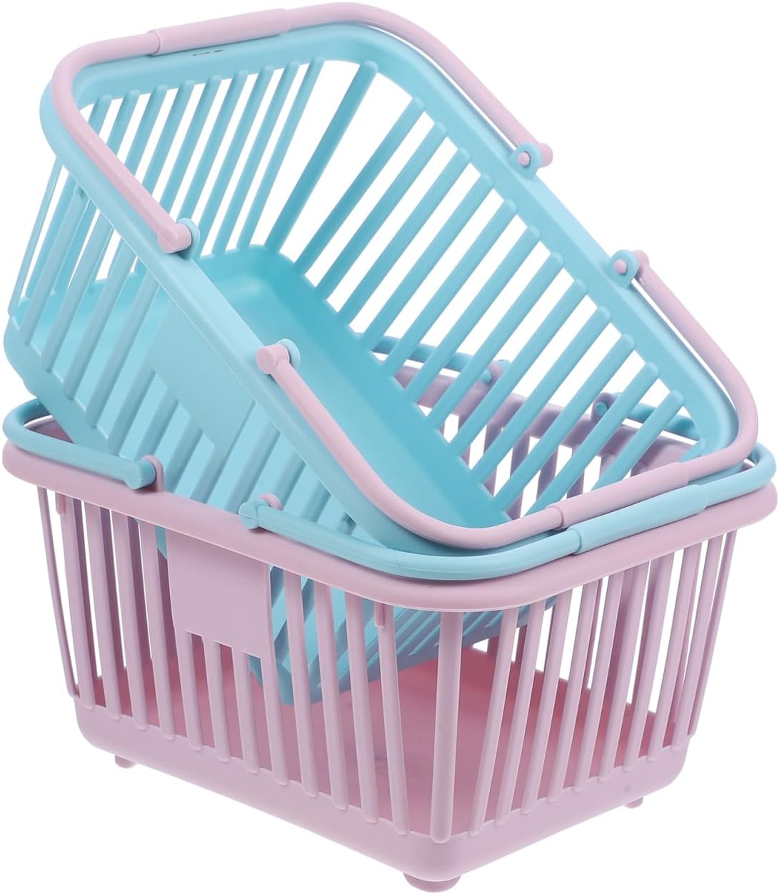 2Pcs Handheld Storage Basket Set...