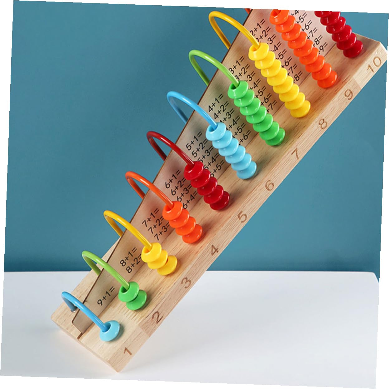 Ábaco De Madera Educativo Para Contar Y Aprender Números | Envío gratis