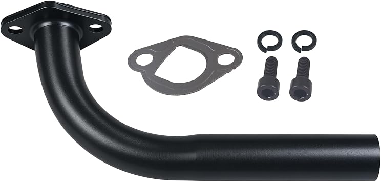 Mini Bike Exhaust Pipe for Predator 212cc 224cc 196cc Black