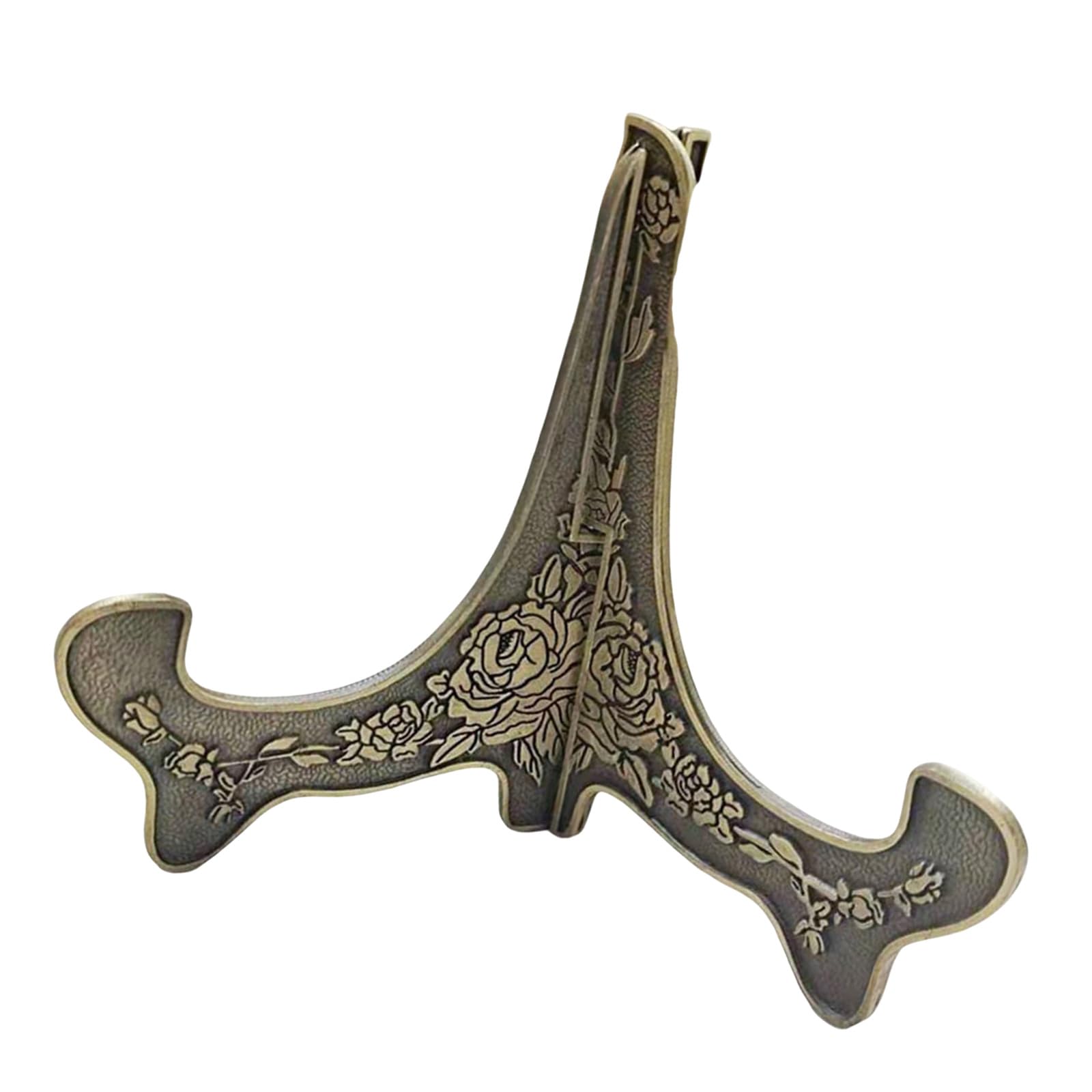 TQUXNGA Kirsite Base Fashion Display Rack for Dishes and Collectibles Supporting 20Cm to 22Cm Diameter Items Art Exhibition Display