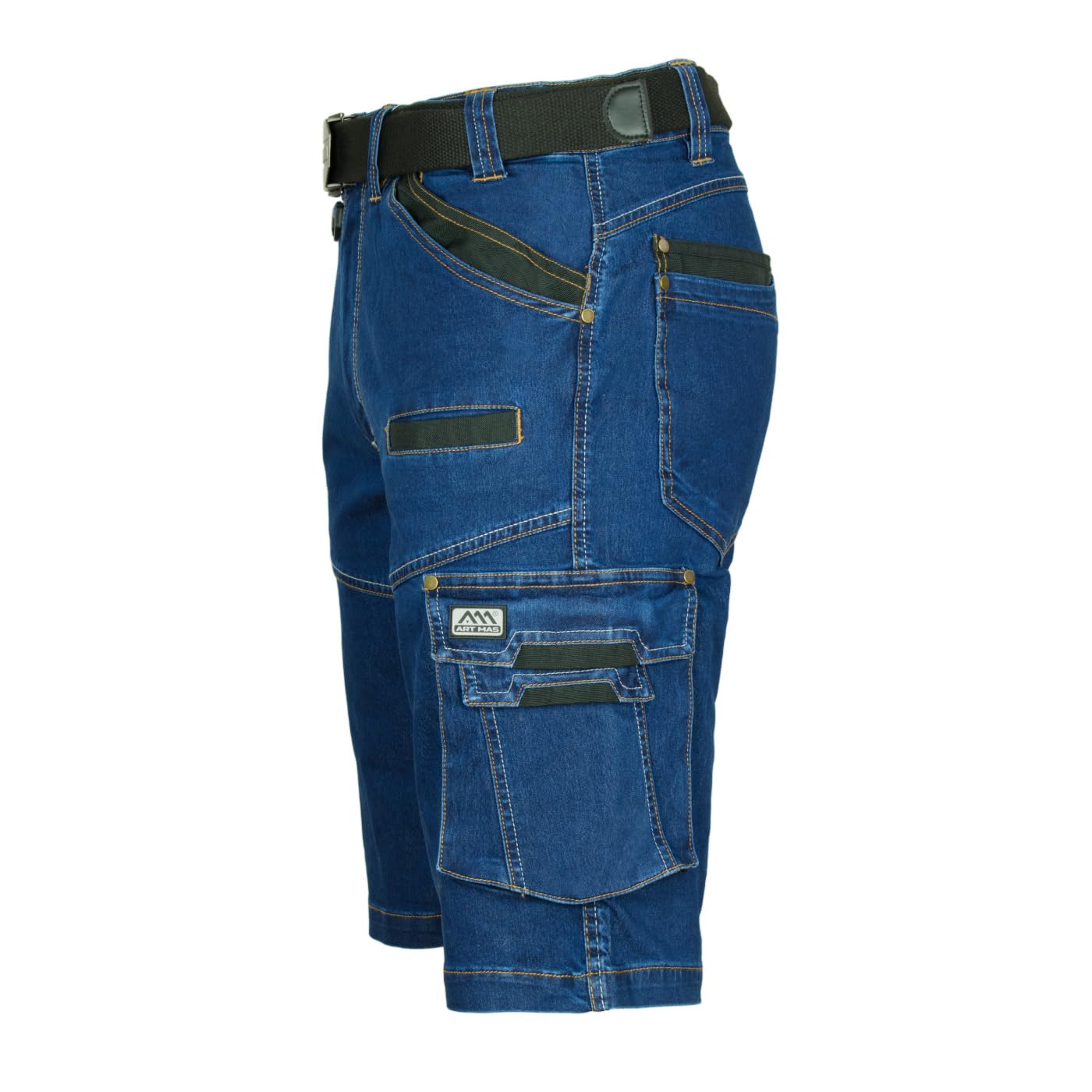 COLEMANN Pantalones cortos de trabajo para hombre 12 bolsillos 265 g/m² elásticos resistentes