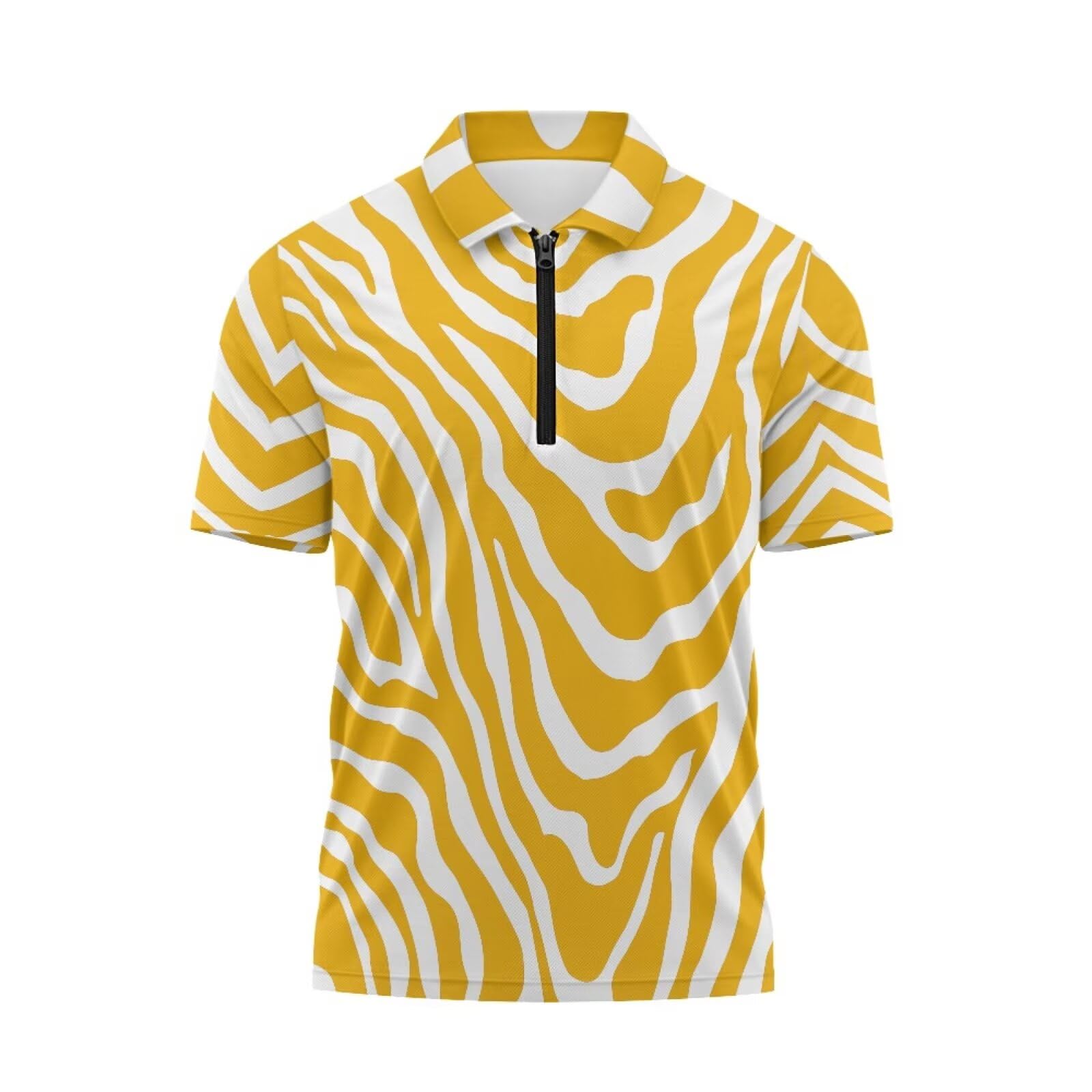 Herren Sommer Poloshirts Slim Fit Golf Shirts Casual Top Kurzarm T-Shirt Beachwear für Business Urlaub