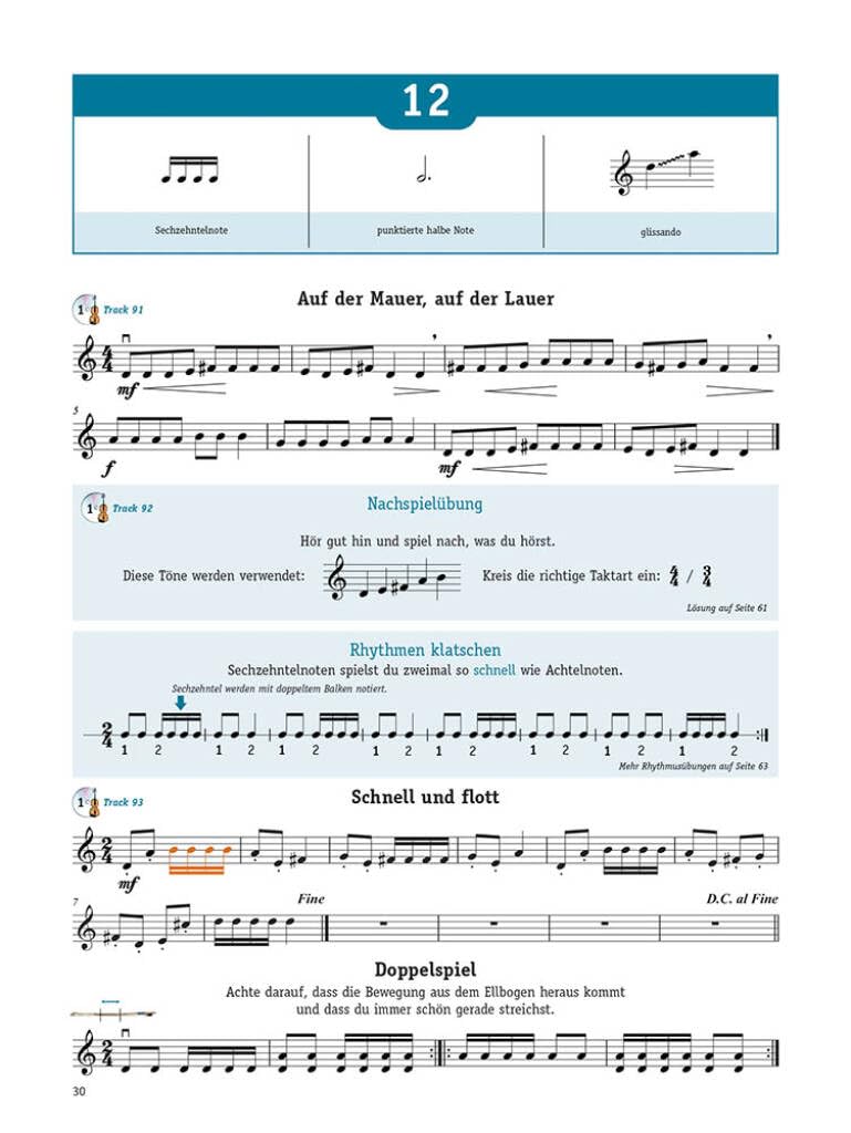 Komplettset: Spiel Violine! Band 1, Band 2 und Band 3 — Gunter Van Rompaey — De Haske + Soundman-Notenheft + 2 Musikbleistifte