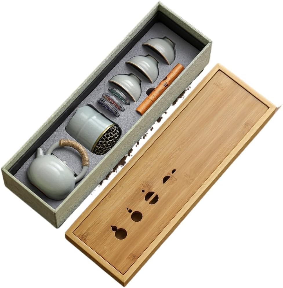 Chinese Ru Kiln Tea Set