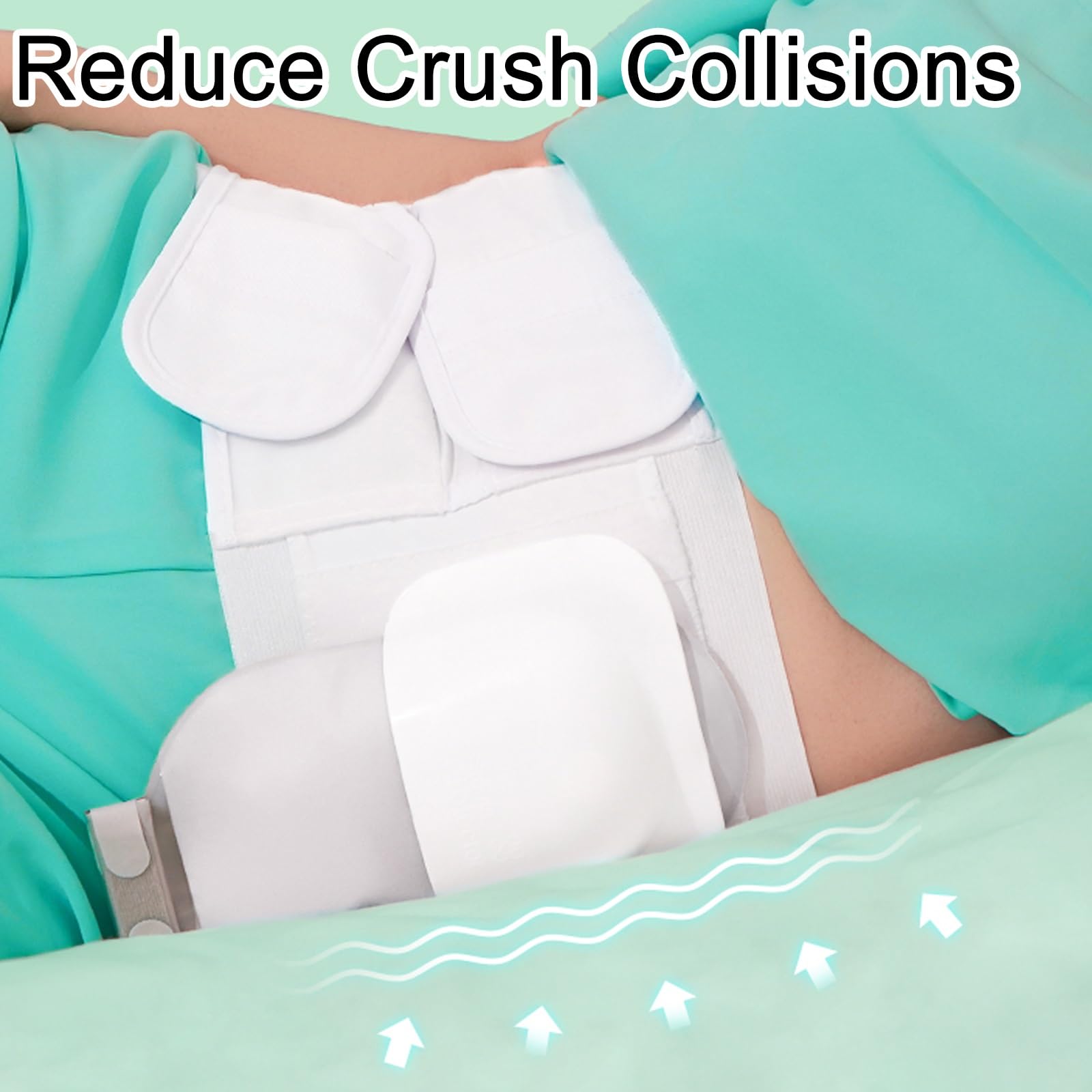 Cintura per Ernia Ostomica, Cintura per Stomia Regolabile, per Pazienti con Colostomia per Prevenire la Parastomia