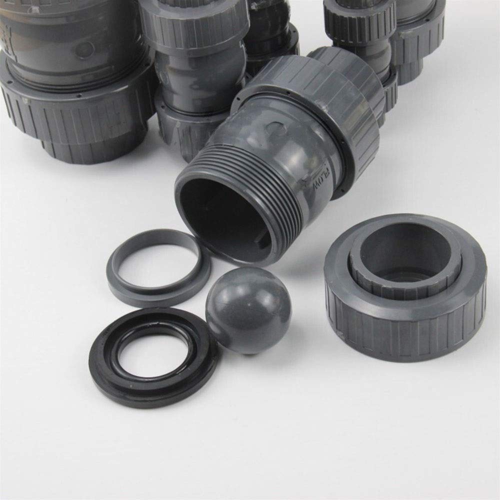 Rückschlagventil, Absperrventil, Hochdruck-Rohrverschraubung for Gartenbewässerung, Aquarium, Aquarium(50mm)