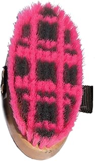 Intrepid International Brush Wooden MED W/Check Pattern 7