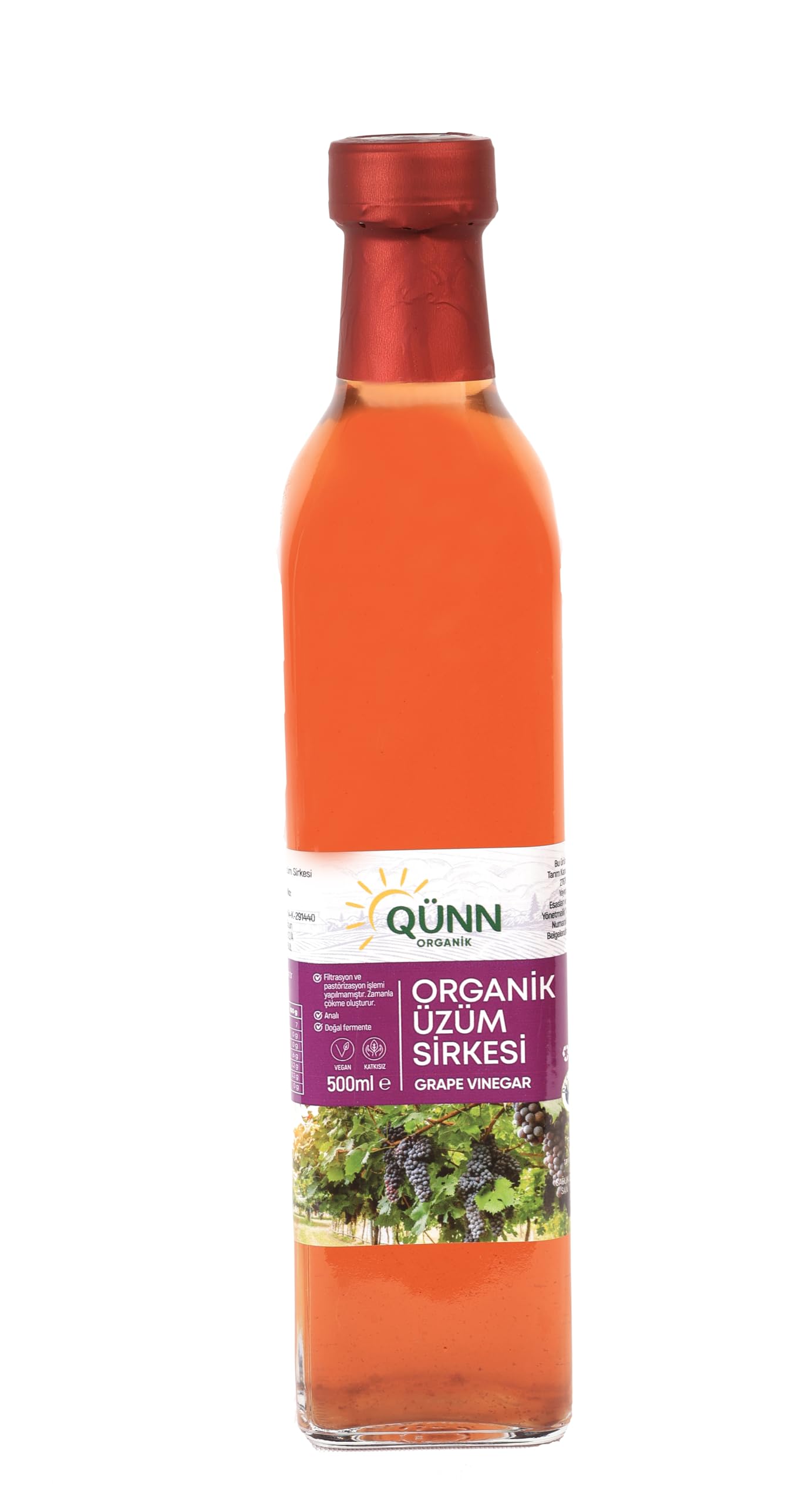 QÜNN Organik Üzüm Sirkesi