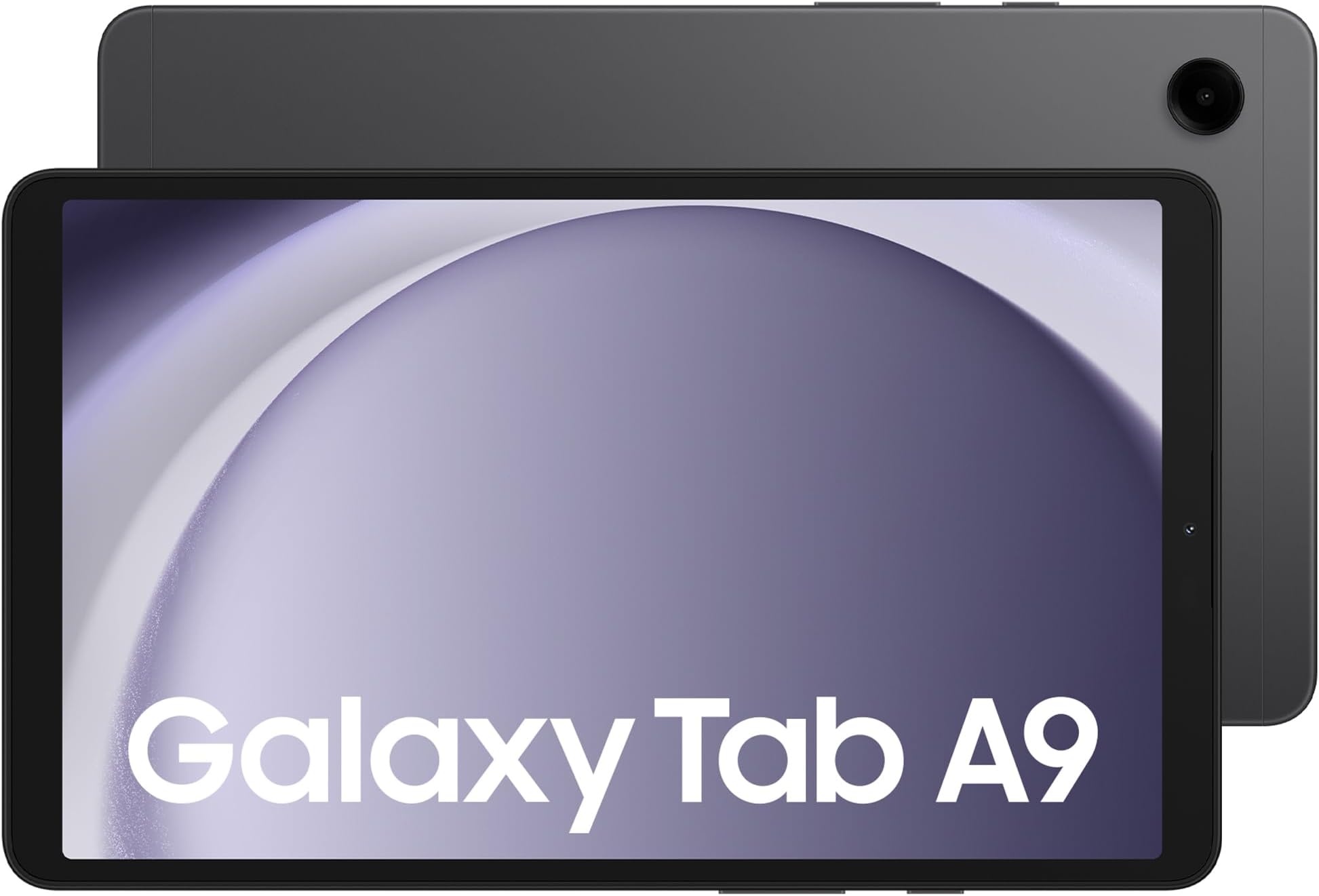 Samsung Galaxy Tab A9 Android Tablet, 128GB Storage, Large Display, Rich Sound, Graphite, 3 Year Manufacturer Extended Warranty (UK Version)