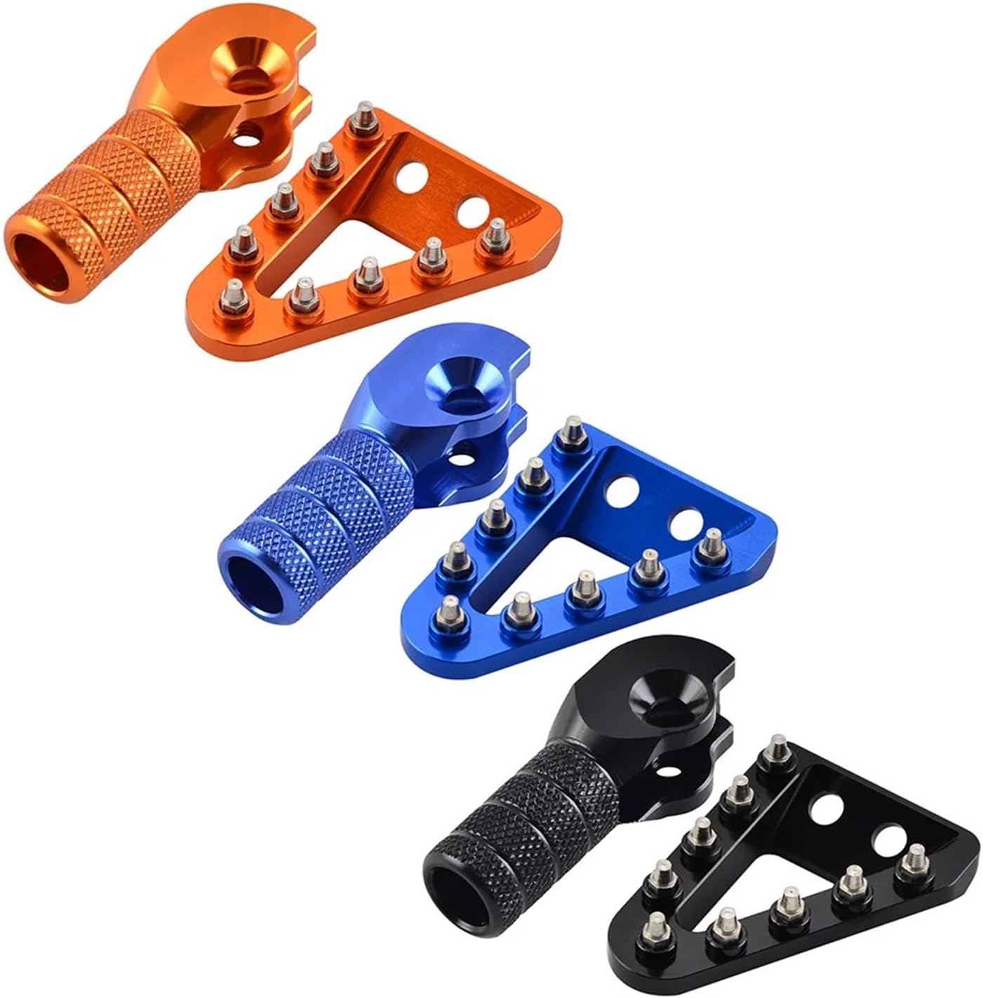 Brake Pedal Plate and Shift Lever Tip Fit for Husqvarna 125 150 250 350 450 501 TE TX TC FE FX FE 125-501 2016-2022 TC125 FC250 2017(Champagne)