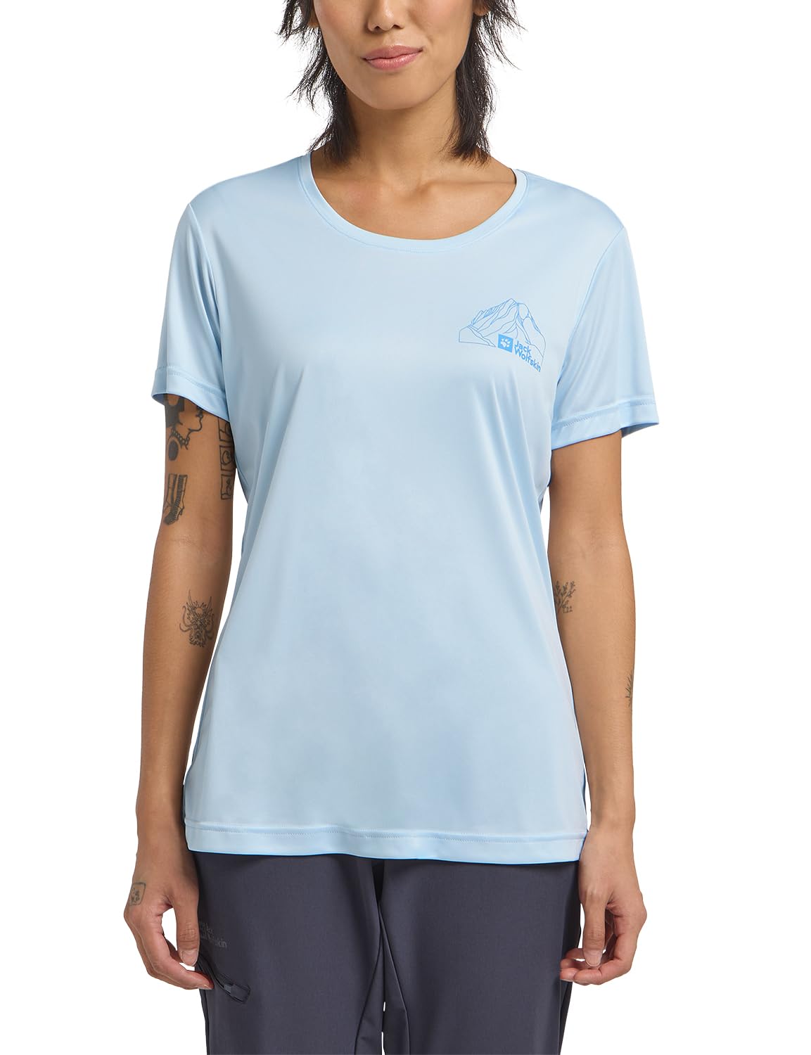 Jack Wolfskin Women's Peak Graphic T W T-Shirt