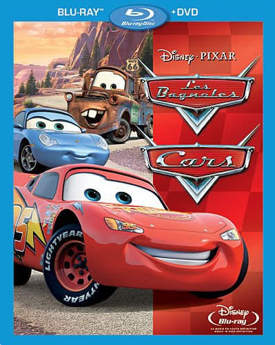 Les Bagnoles / Cars (Bilingue Blu-ray Combo Pack) [Blu-ray + DVD] [Blu-ray]