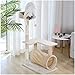 ZWSYQXIU Cat Tree Activity Indoor Outdoor Post Cat Climbing Frame for Four Seasons,Multi-Layer Tree Pet Litter Grinding Claw Toy Sisal Jumping Platform(60x40x105cm)