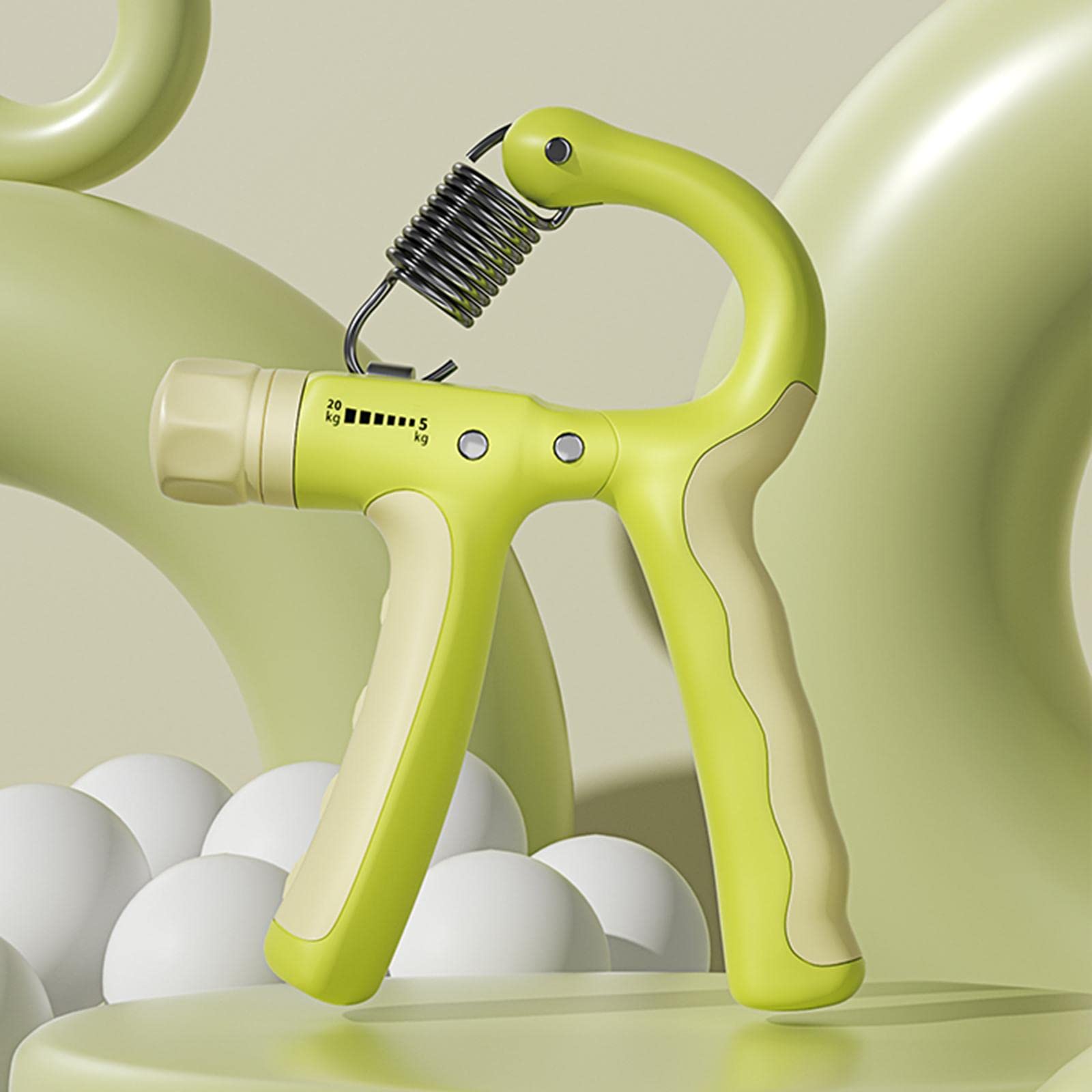 Grip Strengthener Ejercitador de Mano para Niños Entrenador Ajustable Entrenador de Dedos Estirador Antideslizante Material Resistente Adecuado para